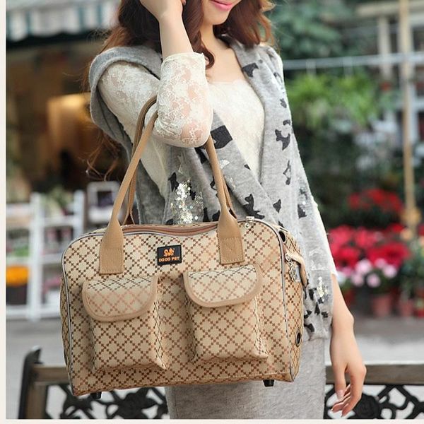 

dog car seat covers classic pet carriers dogs bags luxury oxford outdoor cats puppies small animals travel carrying shoulder handbag for poo