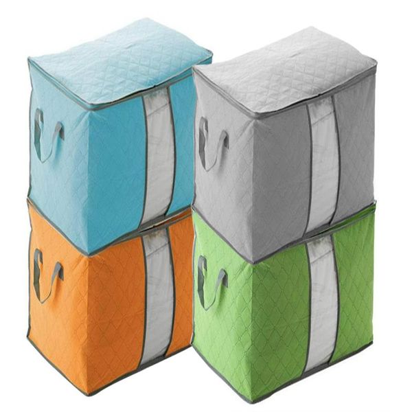 

wardrobe closet organizer foldable sheets quilt clothing storage bag multifunction partial transparent underbed pouch box case bags