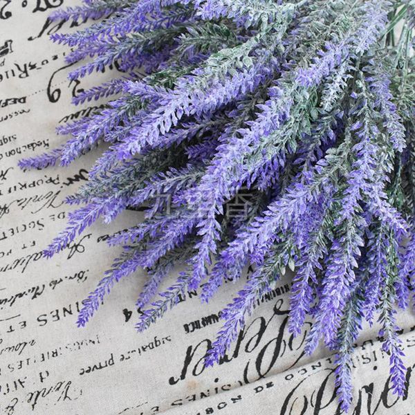 

decorative flowers & wreaths gift artificial lavender bouquets bundle lifelike stimulation