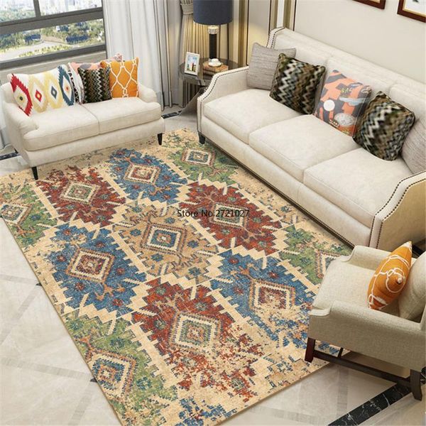 

carpets modern living room european-style moroccan carpet ethnic style bedroom washable corridor home mat