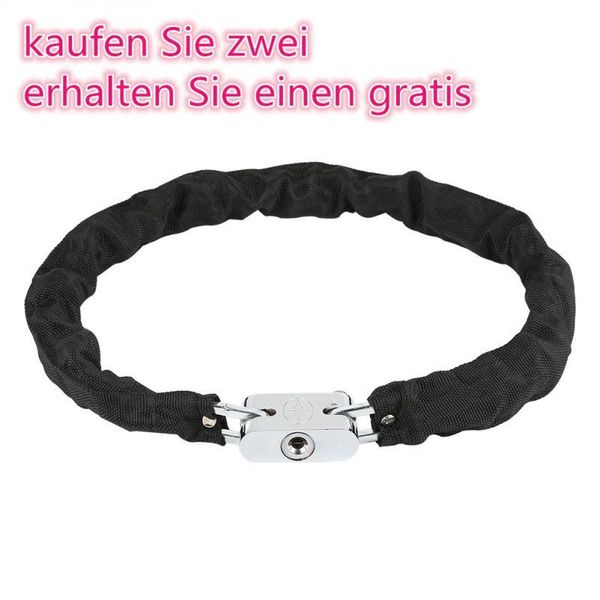 

bike locks chain padlock heavy duty scooter motor cycle 90cm high security