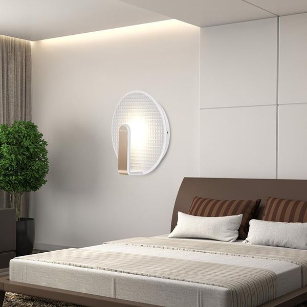 

rhombus three-dimensional surface led living room bedside wall lamp modern and simple bedroom aisle staircase creative