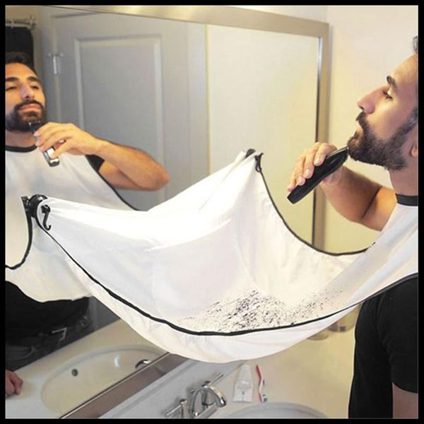 

shaving beard hair cutting apron pick up coat suction cup holder aprons
