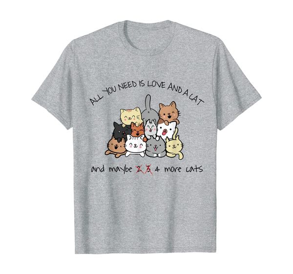 

funny cat t-shirt - i love cats apparel, White;black
