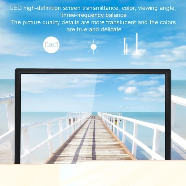 

inch digital picture frame multi-function hd 1280x800 with press button electronic po frames po