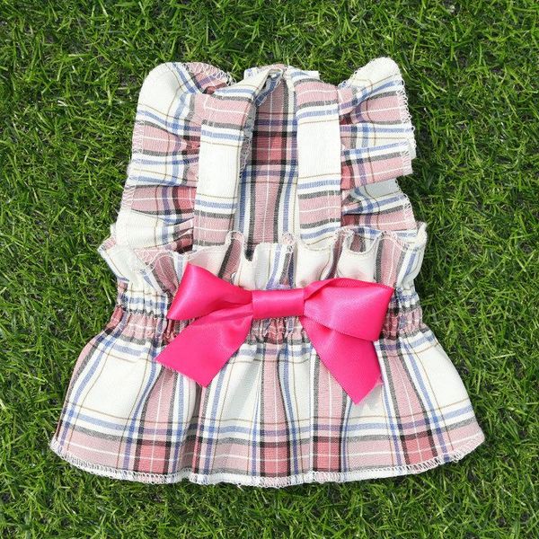 

bowknot dog wedding dress cat puppy small clothes yorkshire bichon poodle pomeranian shih tzu costumes pet clothing summer apparel