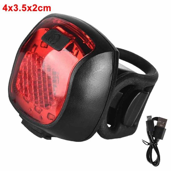 

bike lights led bicycle rear light 5-modes minibicycle tail usb rechargeable lamp warning night taillight parts