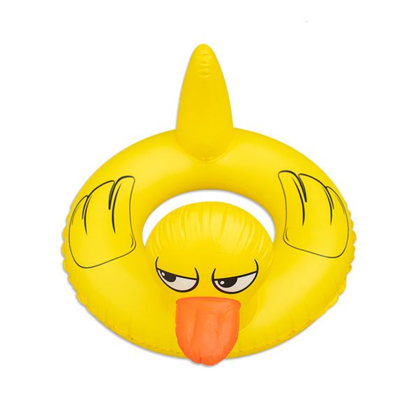 

swimming ring pvc inflatable duckling children's water armpit swimming circle life buoy
