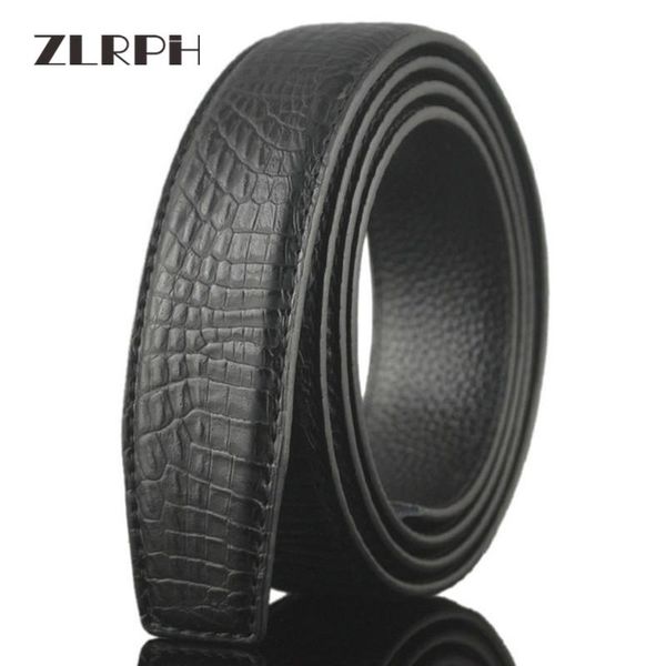

male leather net crocodile pattern automatic buckle man belt gzyy-ly3203 belts, Black;brown