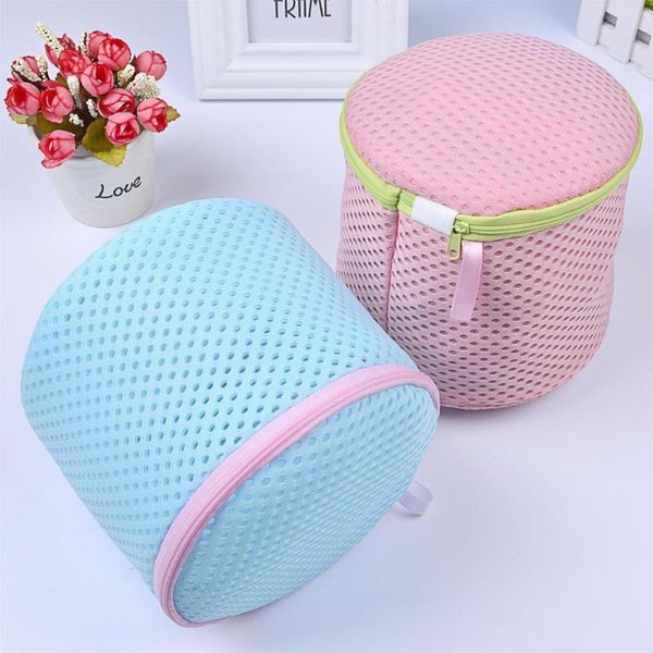 

laundry bags wash bag anti-deform protective clothing polyester tear-resistant mesh bra basket for washing machine