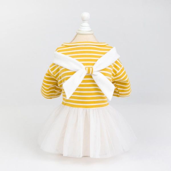 

dog apparel dress shirt spring summer pet outfits clothe for small party skirt puppy costume pets