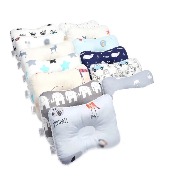 Cuscino per neonati Cuscino per allattamento per neonati Cuscino per protezione testa neonato Biancheria da letto per neonati Cuscino posizionatore per il sonno del bambino antirollio