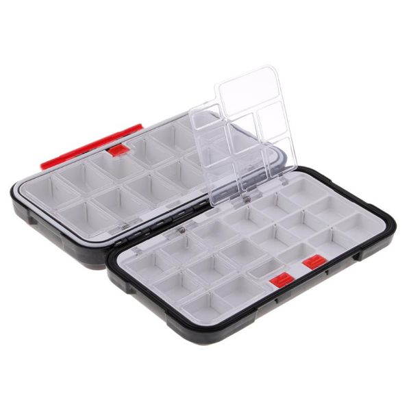 

organizer container storage box adjustable divider removable grid compartment for fishing tools hook small accessories