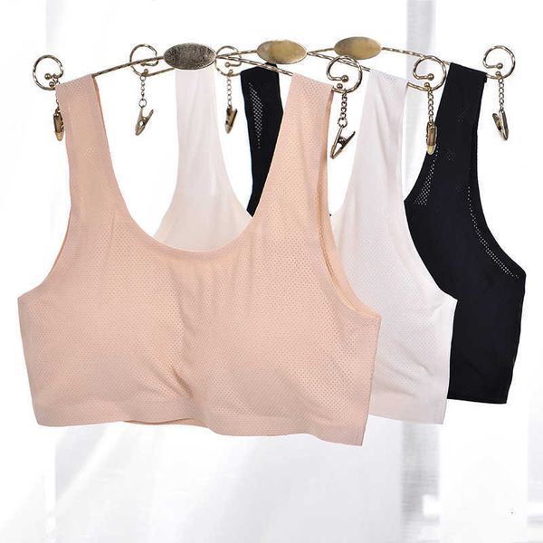

2021 ice sports large bra without steel ring, Black;white