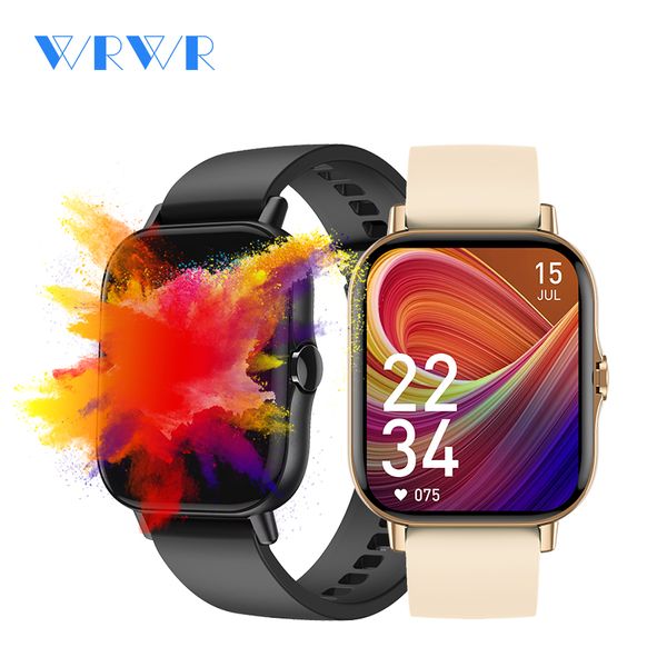 

wrwr 2021 new 1.78 inch smart watch dial call smartwatch men women waterproof wristwatch for gts android ios huawei 2g, Slivery;brown