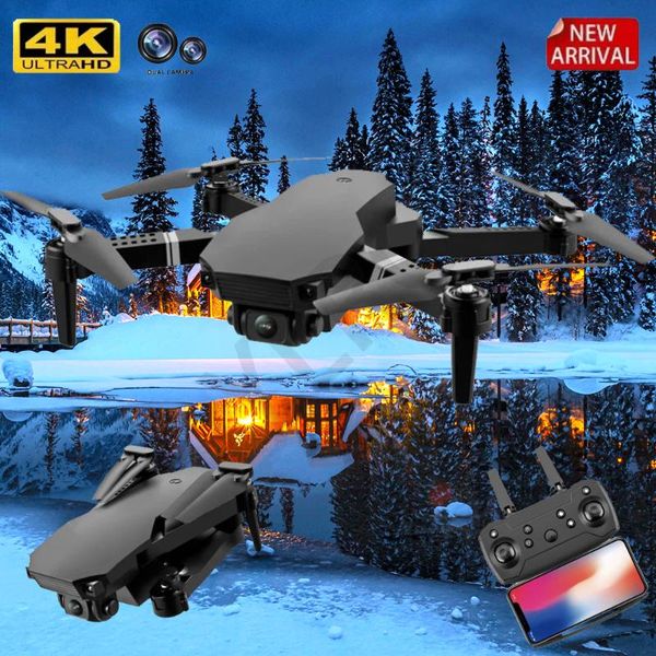 

drones s70 professional drone 4k hd dual camera wifi fpv foldable rc quadcopter height keeping toys for boys gift helicopter