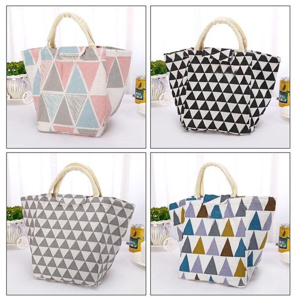 

storage bags insulation cold lunch bag simple ice portable insulated student meal picnic