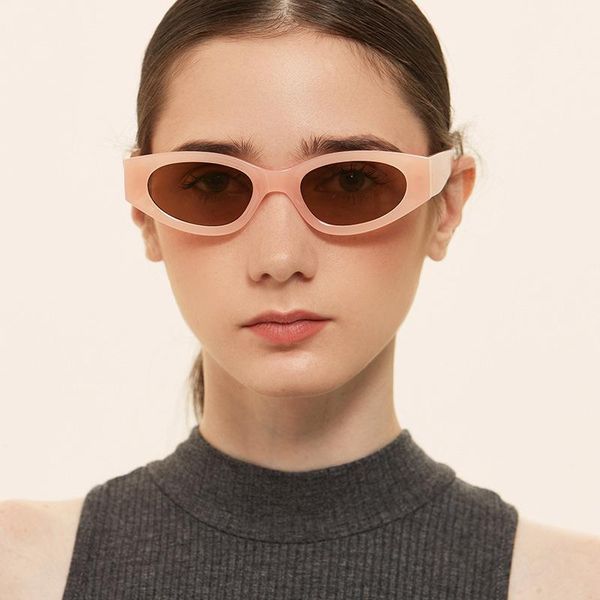 

sunglasses 2021 square small retro glasses for women fluorescent green colored candy framed, White;black