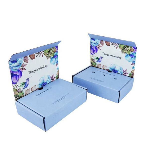 

gift wrap color corrugated box, carton, cardboard storage boxes