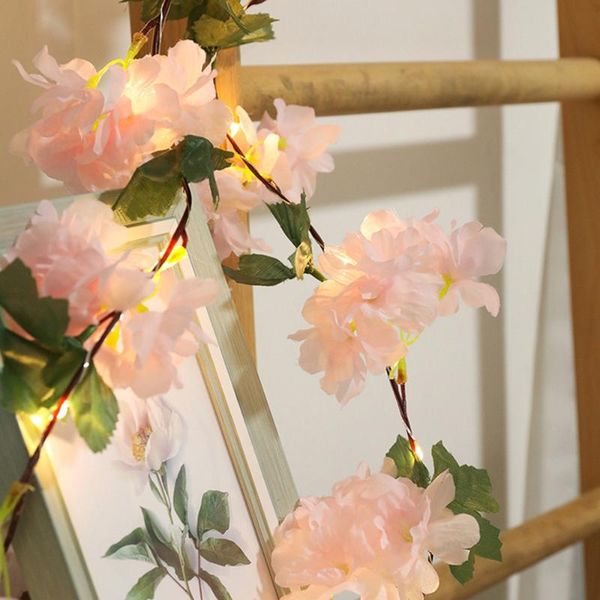 

party decoration flower string light xmas indoor/outdoor 20led decorative 2021