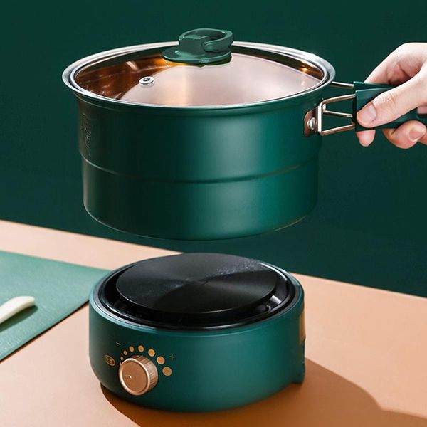 

electric skillet noodle pasta cooker pot egg omelette cooking wok heater soup stew non-stick frying pan steamer skillets