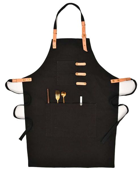 

aprons custom design high qaulity cotton tool apron with pockets for workers