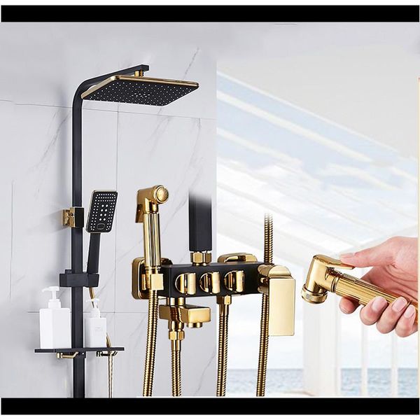 

shower set for home bathroom black pressurized nordic style sets