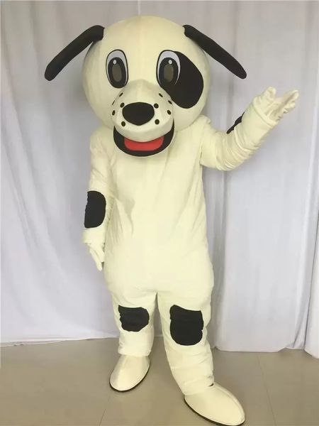 Halloween Cute Dog Mascot Costumes Christmas Fancy Party Dress Personaggio dei cartoni animati Outfit Suit Adulti Taglia Carnevale Pasqua Abbigliamento a tema pubblicitario