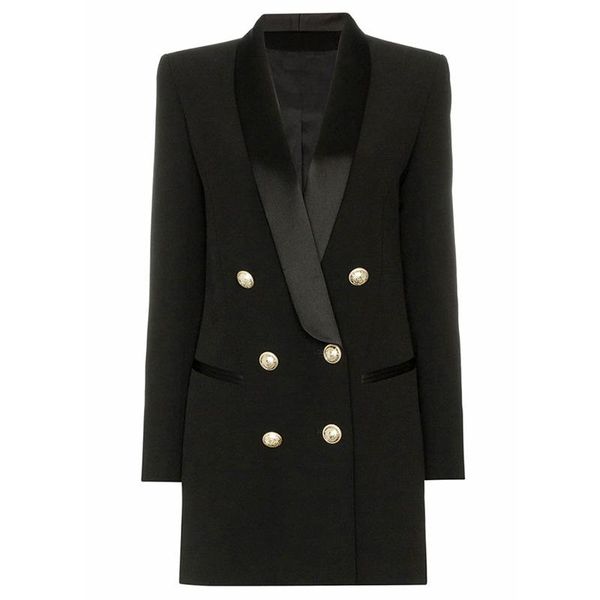 

women's suits & blazers elegant women balzer suit causal solid fashion lion button satin green fruit collar lady formal jacket blazer, White;black