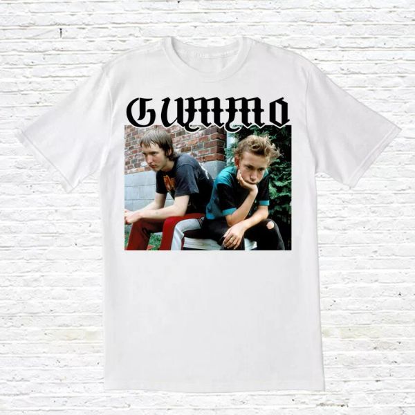 

gummo t-shirt, White;black