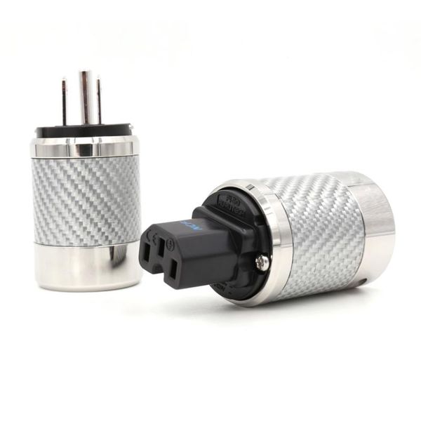 

smart power plugs pair fi-50m ncf ultimate usa version connector series plug, 15a 125v us ac plug