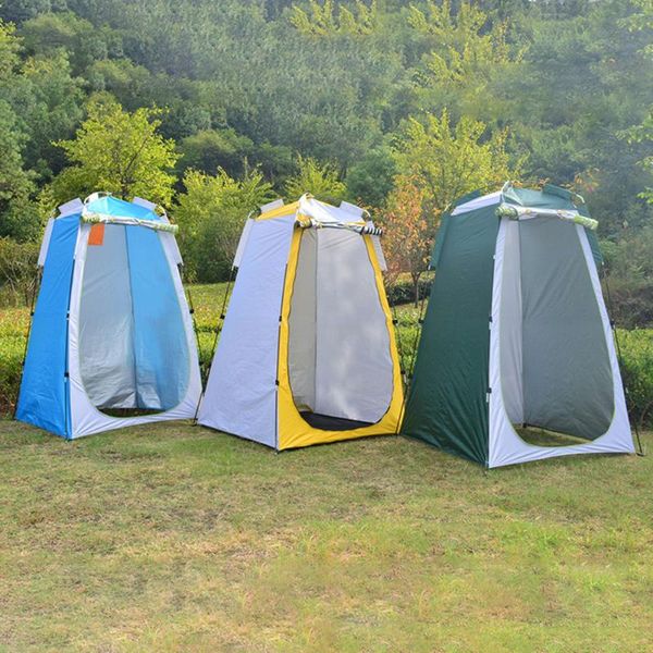 

tents and shelters outdoor portable privacy shower toilet tent foldable camping anti uv dressing beach equipment