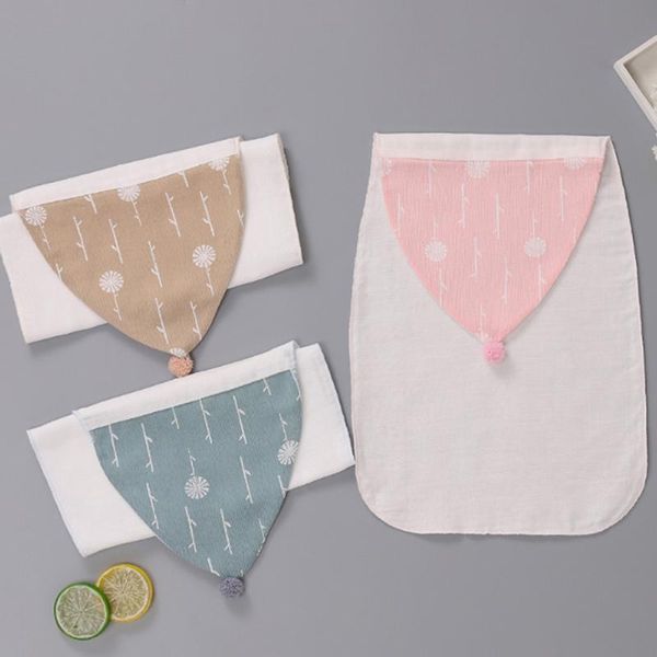 

towels & robes children cotton suction hanjin baby towel compartment four layers of gauze cartoon animal super soft pad sling