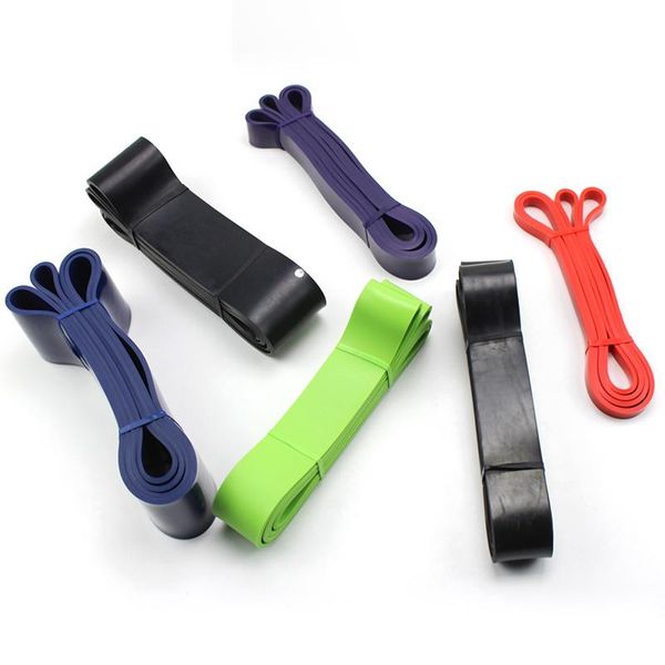 

2080mm yoga fitness pull rope rubber loop crossfit resistance bands muscle power training strength gym workout pilates equipment