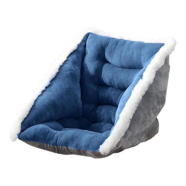 

cushion/decorative pillow plush shell chair cushions decorative for family thickened cashmere one-piece office semi enclosed cushion sofa ho