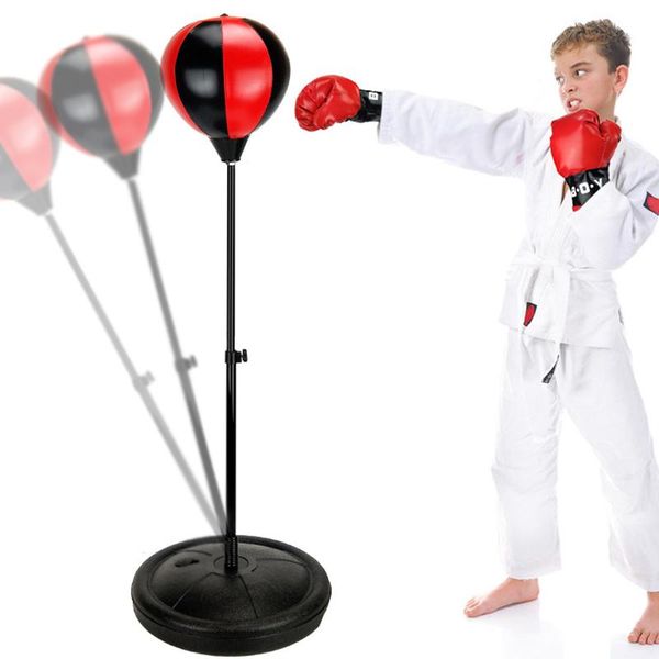 

kids fitness boxing equipment taekwondo muay thai children punching bag ball gloves sport musculation training home gym toys sand