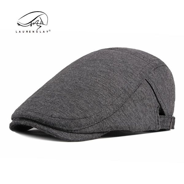 

cycling caps & masks foreign trade source spring and autumn beret male british retro simple cap lady korean version knitted forward hat ligh, Black