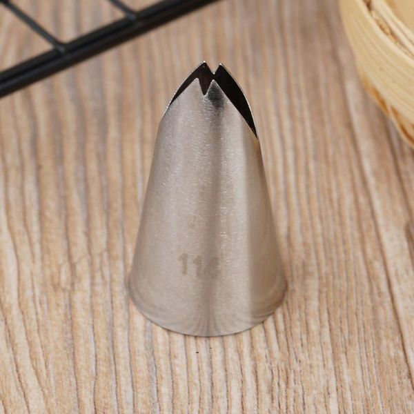 

baking & pastry tools #114 piping nozzle icing tip tips cup cake decorating bakeware create leaf leaves large size