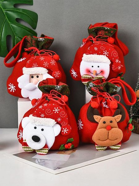 

gift wrap christmas gifts bag candy storage bags xmas home decorations hanging pendants navidad