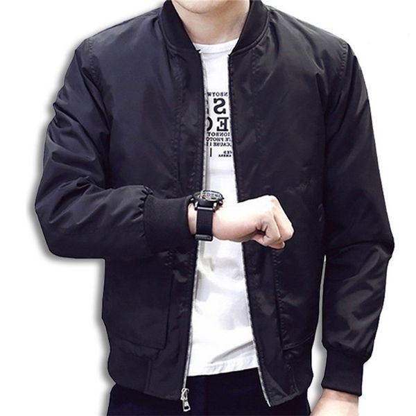 

jacket men casual baseball jacket mens spring autumn fashion slim fit men jacket thin jackets brand casual coat 1043 211021, Black;brown