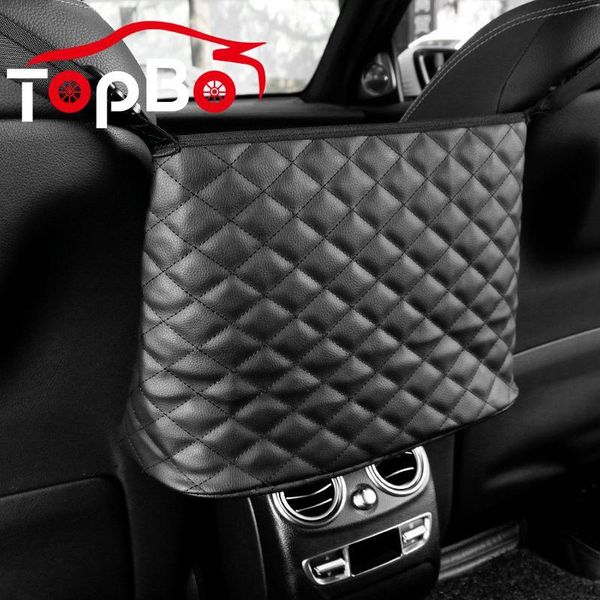 

car organizer storage pu leather handbag holder seat back bag interior accessories for styling