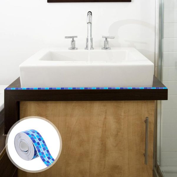 

other bath & toilet supplies 1 roll bathroom crevice strip decal seam filler washbasin waterproof tape