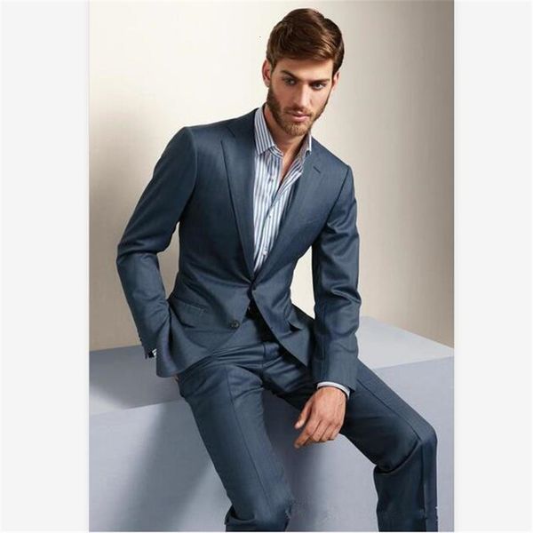 

men's suits & blazers men's tux smolking bridegroom thin suit and two pieces (jacket + pants), White;black