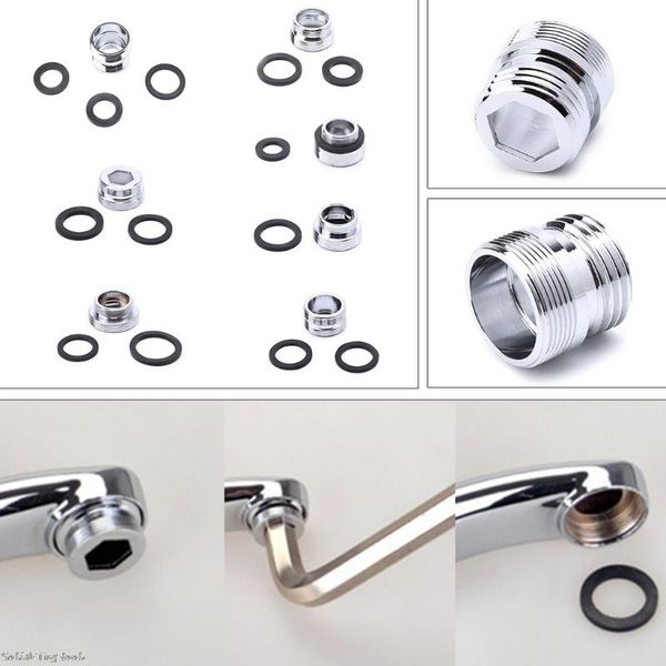 

kitchen faucets solid metal adaptor outside thread water saving faucet tap aerator connector