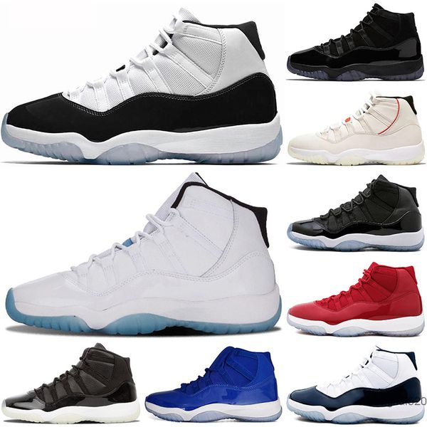 

2022 classic men 11 basketball shoes 11s 25th anniversary gamma blue bred high concord 23 45 platinum tint space jam gym red midnight navy p