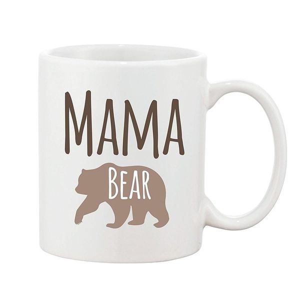 

mama bear mug mothers day mum present novelty gift ceramic coffee cup 11oz mugs