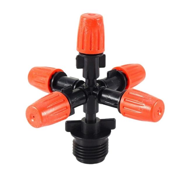 

watering equipments garden sprinklers automatic grass lawn 360 degree circle rotating water sprinkler 5 nozzles pipe hose