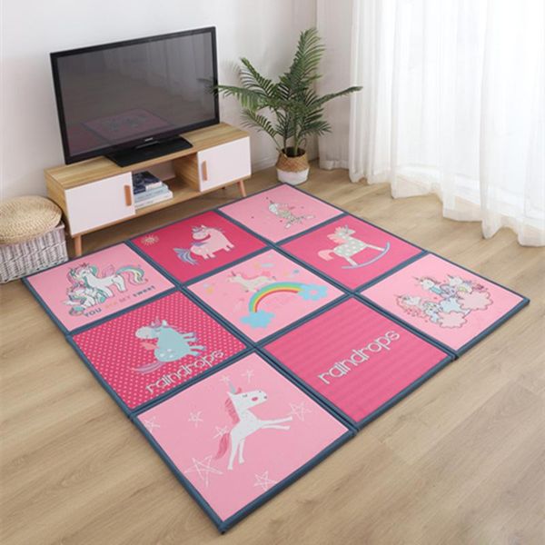 

carpets home decoration anti-fall puzzle crawling mat modern children thickened bedroom bedside large area carpet