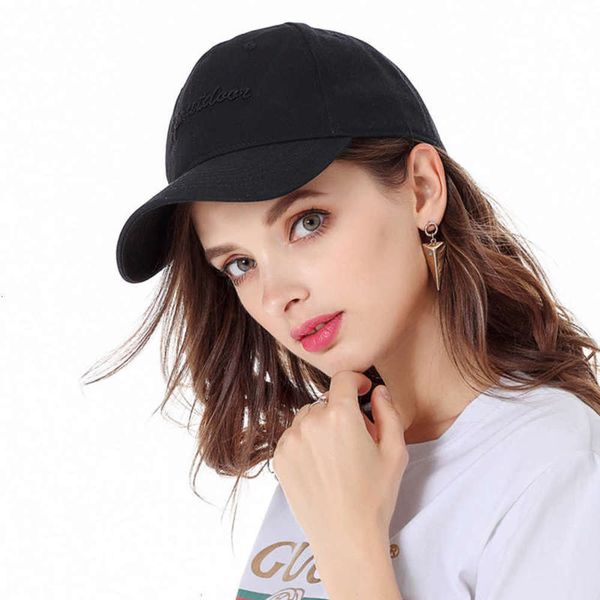 

female summer korean fashion versatile casual soft baseball cap male sunshade sun hat black, Blue;gray