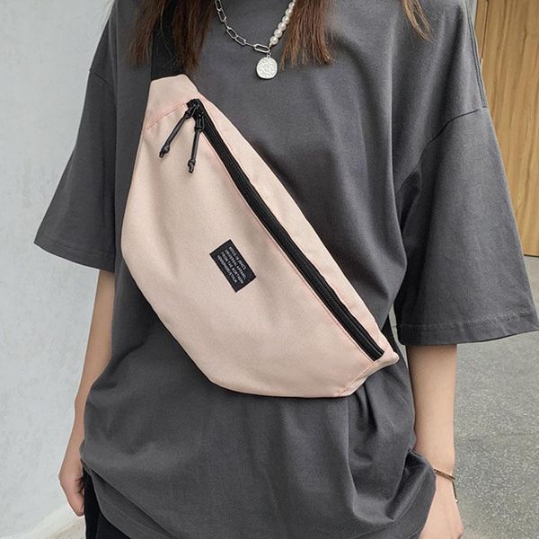 

waist bags street chest bag casual trend shoulder crossbody hip hop fanny pack oxford cloth packs phone